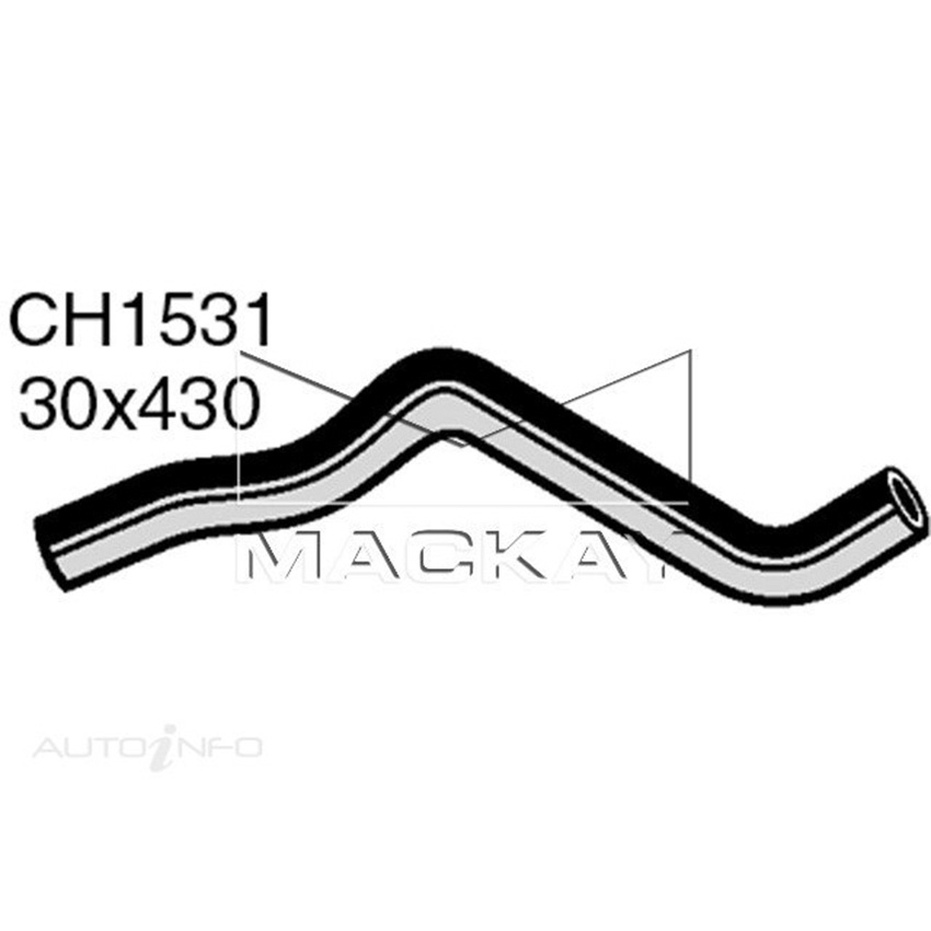 Mackay Radiator Lower Hose For Toyota Corolla AE82R 1.6L Petrol Man & Auto