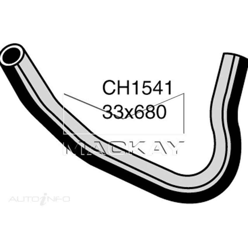  CH1541 Radiator Lower Hose For Mitsubishi StaRion JA 2.0L I4 Turbo Ptl Manual
