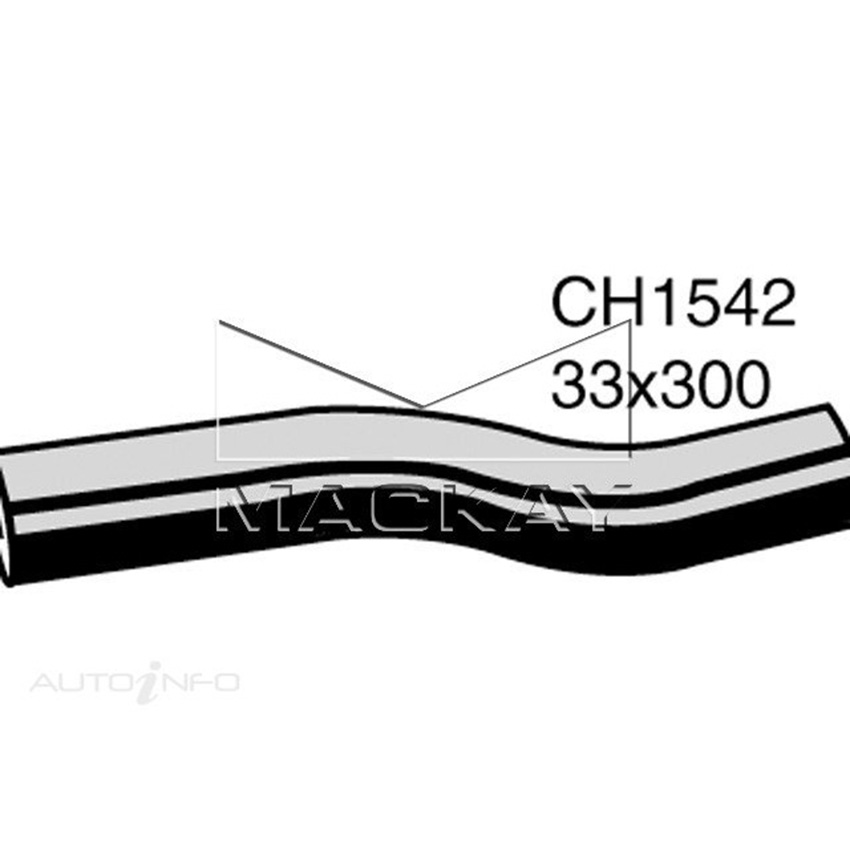 Mackay Radiator Top Hose For Mitsubishi L300 SC 1.8L Petrol Manual / Auto