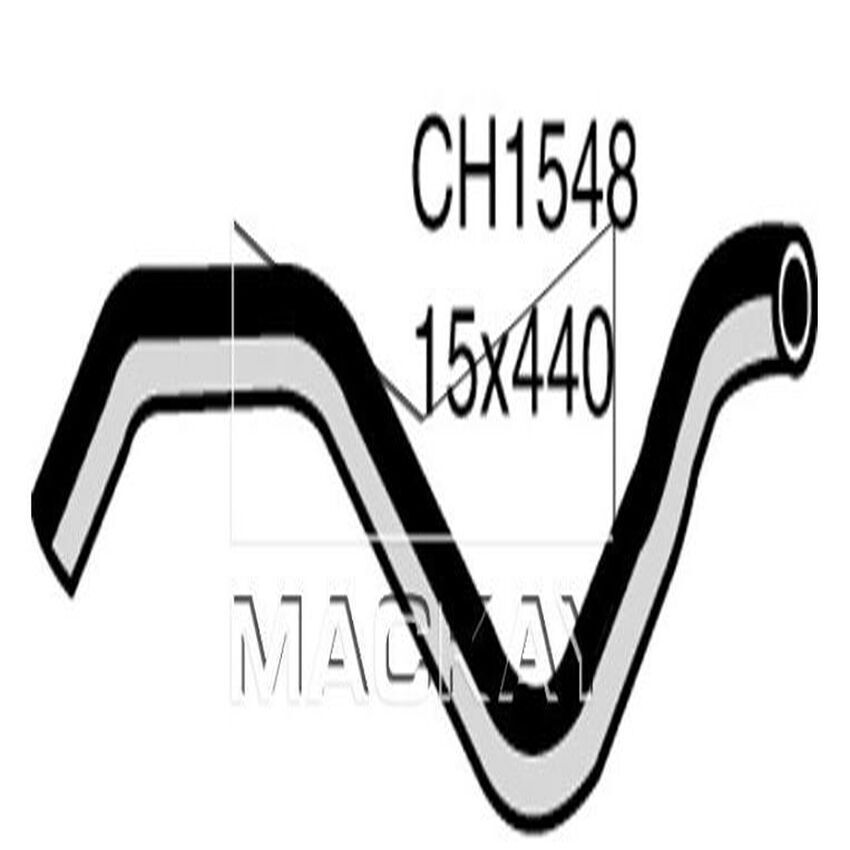 Mackay Heater Hose For Holden Astra LB 1.5L E15 E16S SOHC Patrol-H1548