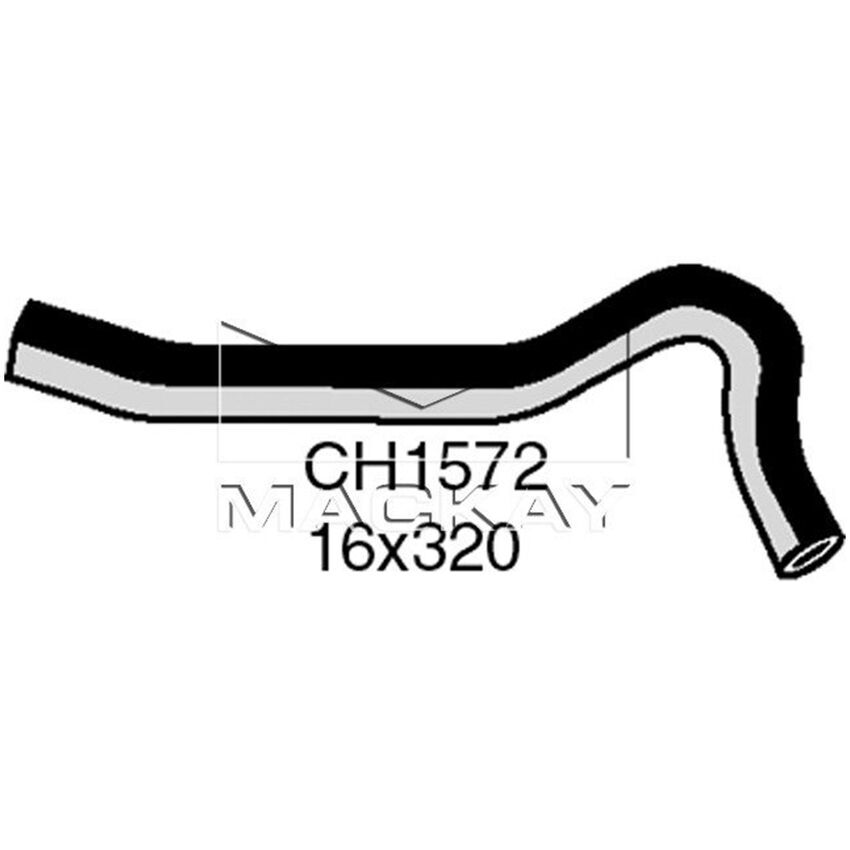 Mackay Heater Hose For Nissan 200B 810 2.0L Petrol L20B I4 1977-1982