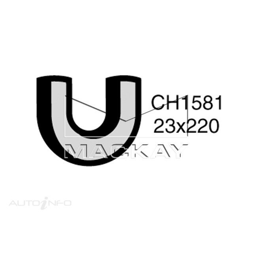 CH1581 Engine By Pass Hose for Nissan Patrol MQ 3.2L I6 Diesel Manual & Auto