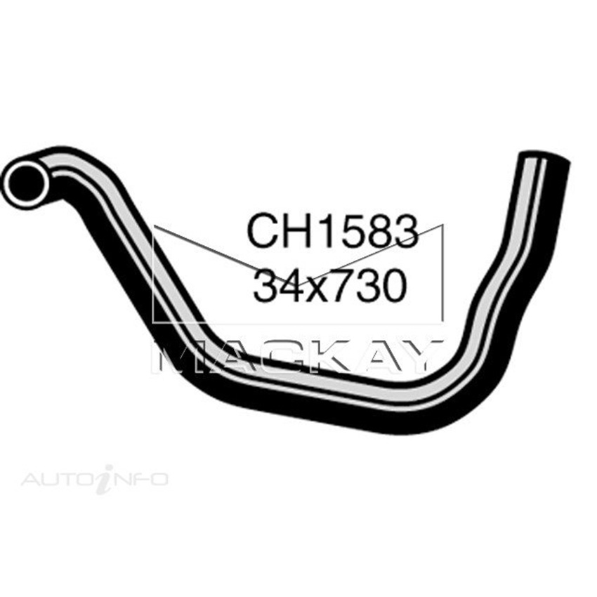 Mackay CH1583 Bottom Hose For Nissan Urvan E20 1976-1980 Mackay