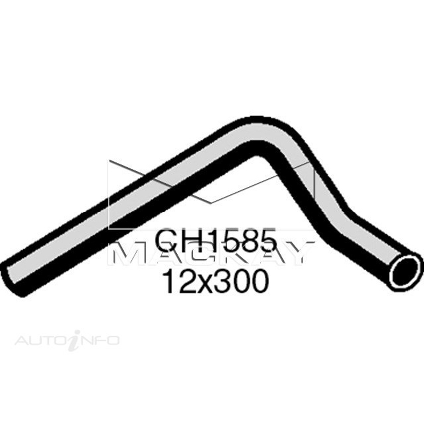 CH1585 Heater Hose for Nissan 120Y B210 1.2L I4 Petrol Manual & Auto