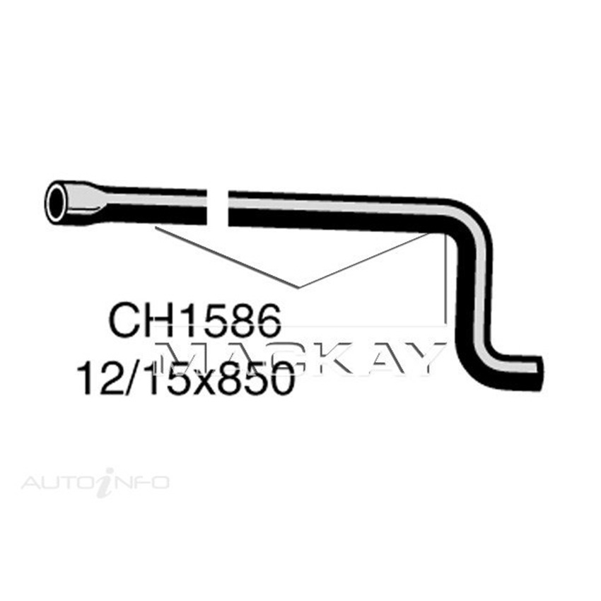 CH1586 Heater Hose for Nissan 120Y B210 1974-1978 Mackay