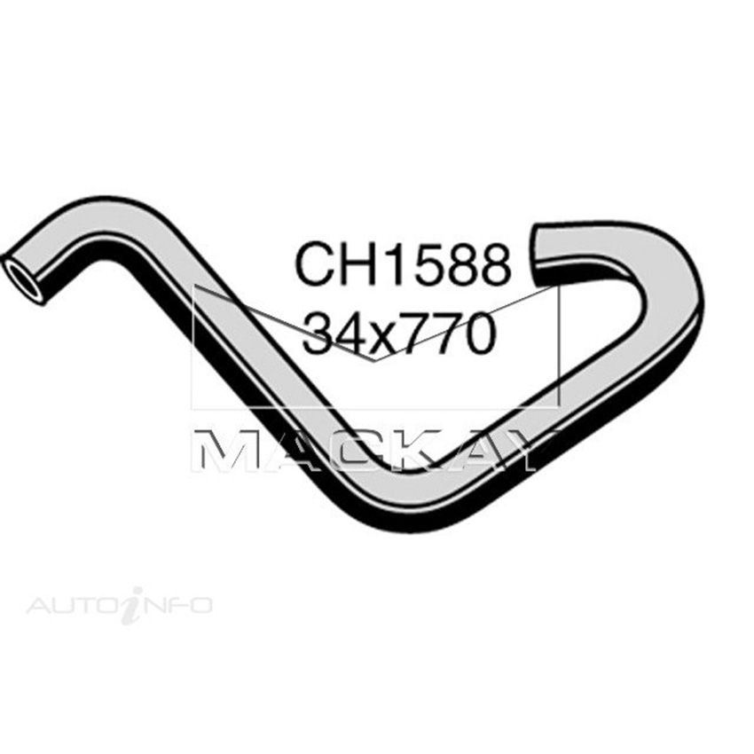 Mackay Radiator Lower Hose For Nissan Urvan E23 2.0L Petrol Manual & Auto