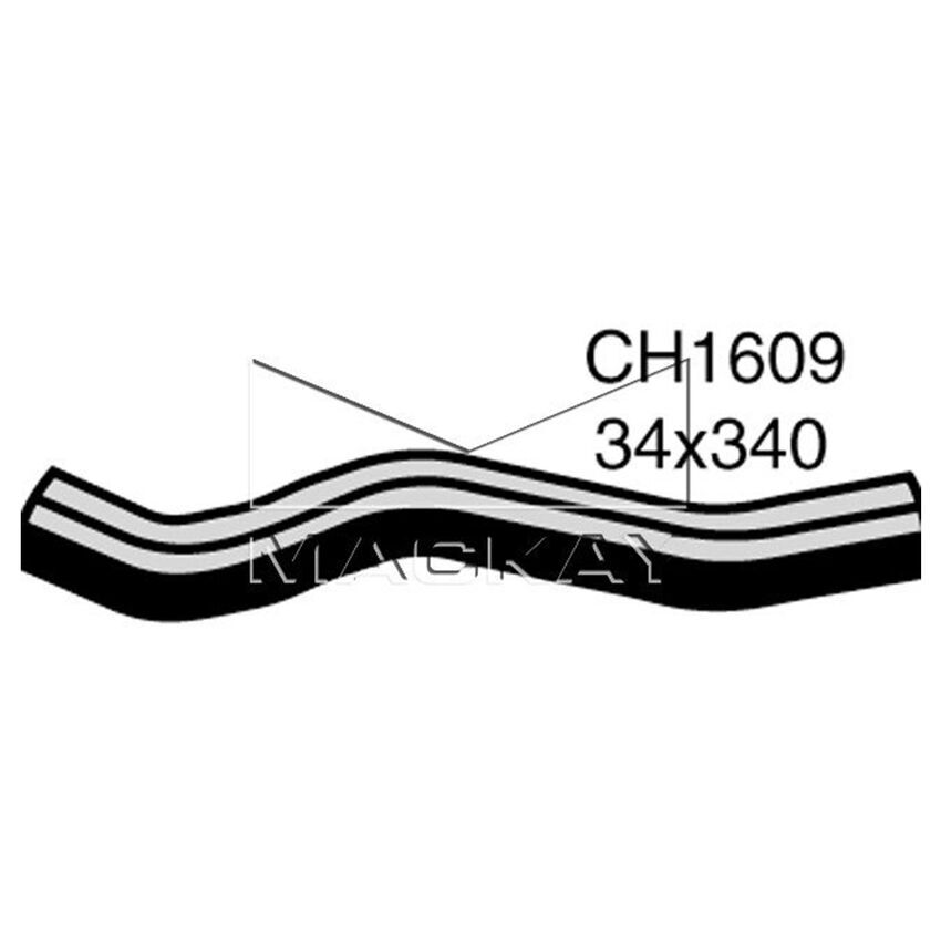 Mackay Radiator Lower Hose For Hyundai Excel L, GL, GLS X1 HA21J 1.5L G4AJ I4