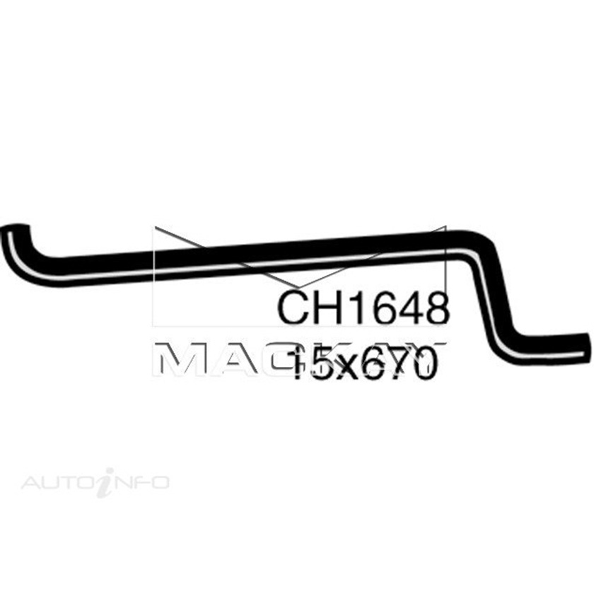 Mackay Heater Hose For Holden Commodore VN 3.8L V6 Petrol Manual / Auto  CH1648