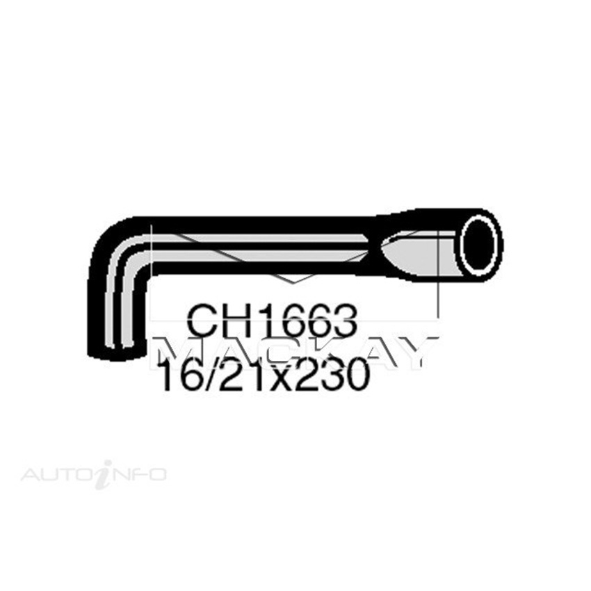 Mackay Heater Hose For Ford Falcon XF 4.1L Petrol Manual & Auto  CH1663