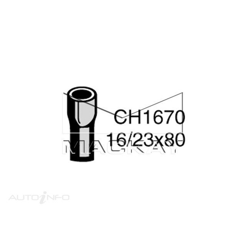 CH1670 Heater Hose for Ford Falcon / Fairlane XD -XE, ZJ-ZK 1979-1984 Mackay
