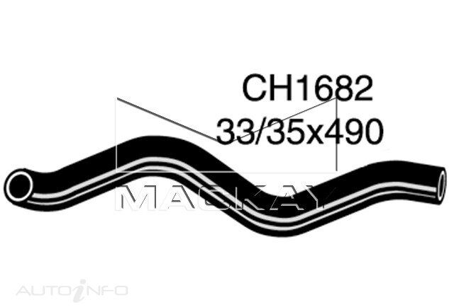 Mackay Radiator Lower Hose For Hyundai Excel GL, GLS X1 1.5L Petrol G4AJ