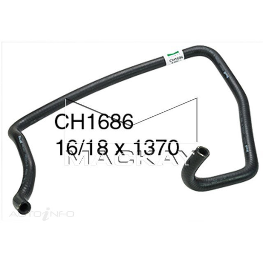 CH1686 Heater Hose for Holden Commodore VS 5.0L V8 Petrol Manual / Auto Mackay