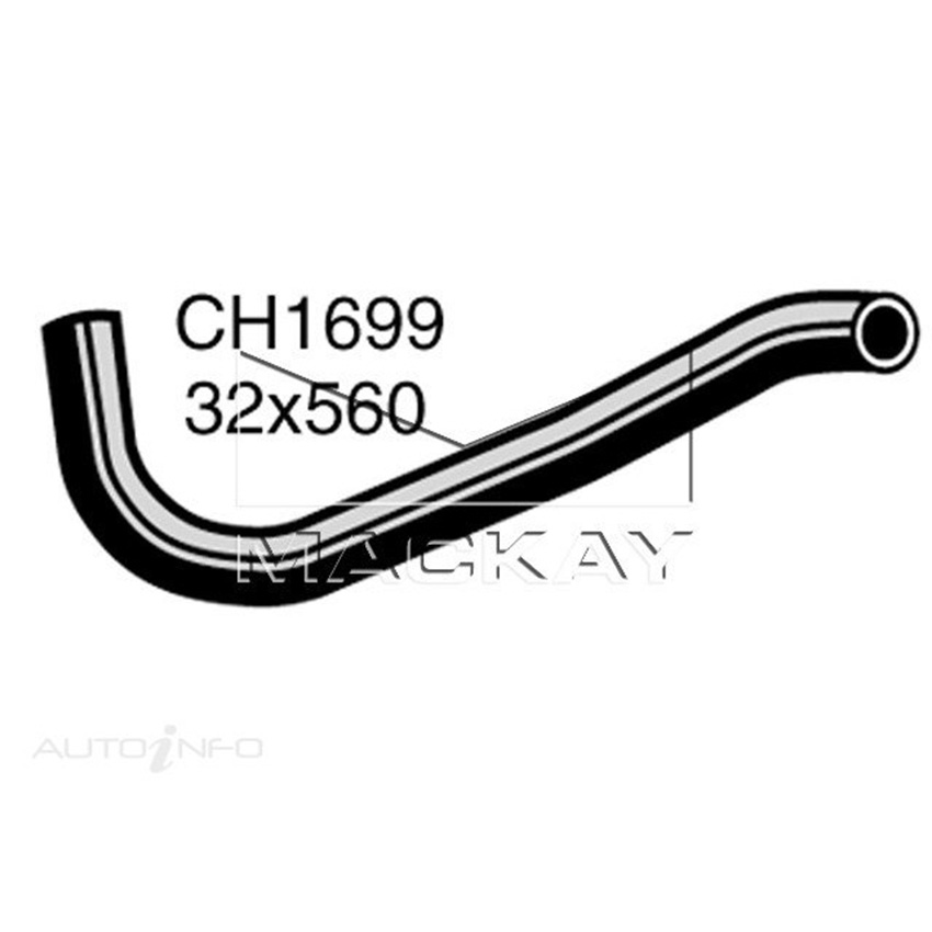 Mackay Radiator Lower Hose For Toyota Cressida MX73R 2.8L Petrol Man / Auto