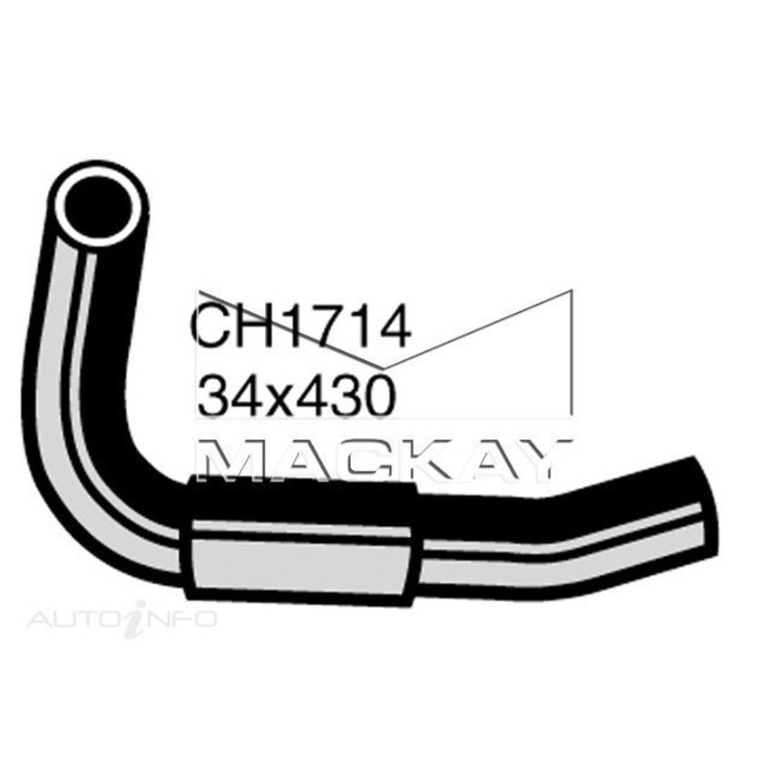 Mackay Radiator Lower Hose For Mitsubishi Triton MJ 2.5L Turbo Diesel Man / Auto