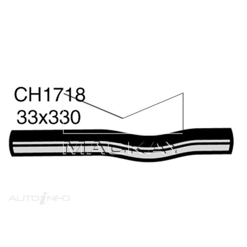 Mackay Radiator Upper Hose For Mitsubishi Express SH 2.4L I4 Ptl Man&Auto