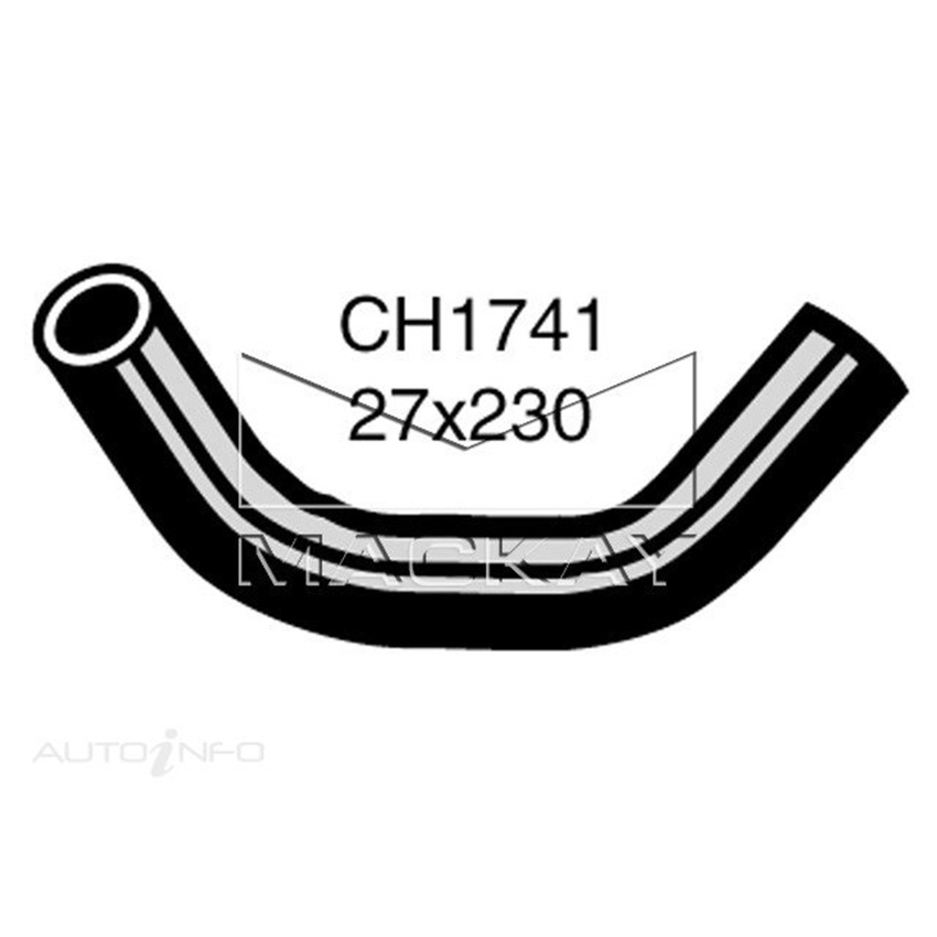 Mackay Radiator Lower Hose For Holden Barina MF MH 1.3L Petrol Manual CH1741