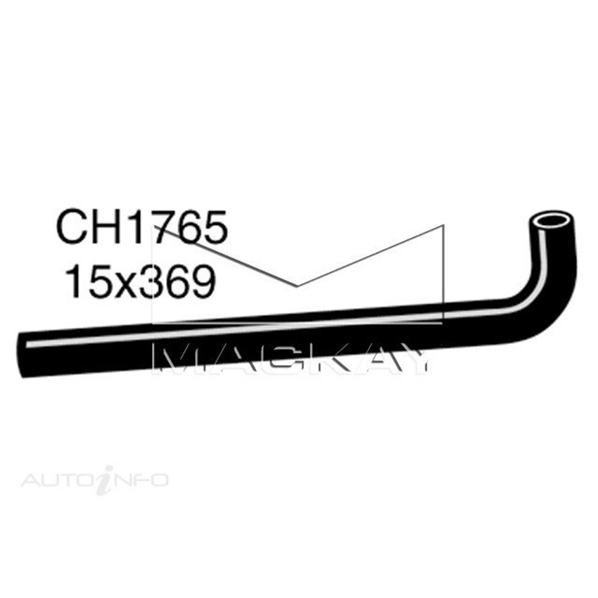 CH1765 Heater Hose for Ford Falcon / Fairlane XD -XE, ZJ-ZK 1979-1984 Mackay