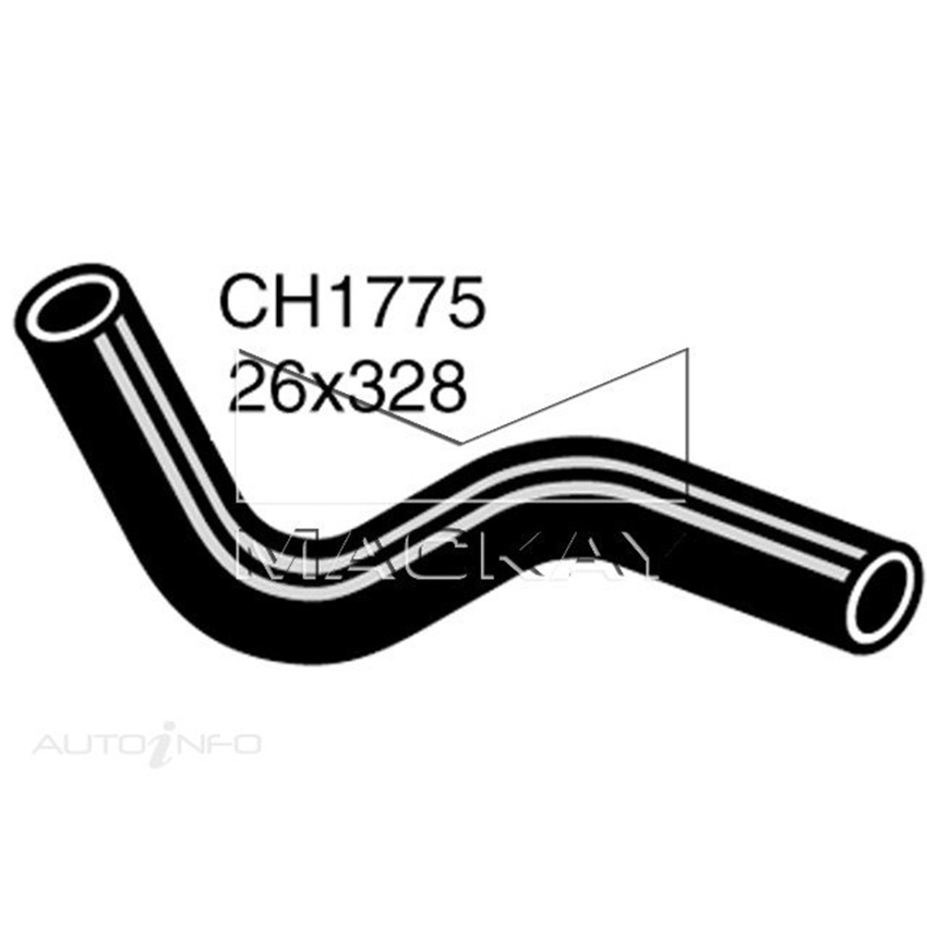 Mackay Radiator Upper Hose For Ford Festiva WB 1.3L Petrol Manual CH1775