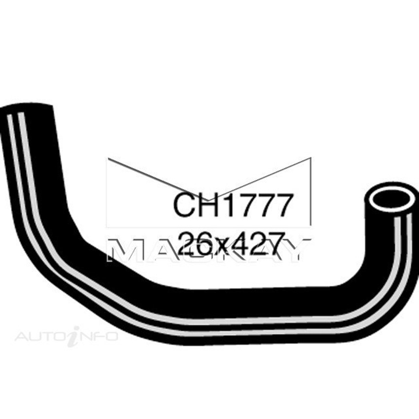 Mackay Radiator Lower Hose For Ford Festiva WB 1.3L Petrol Manual CH1777