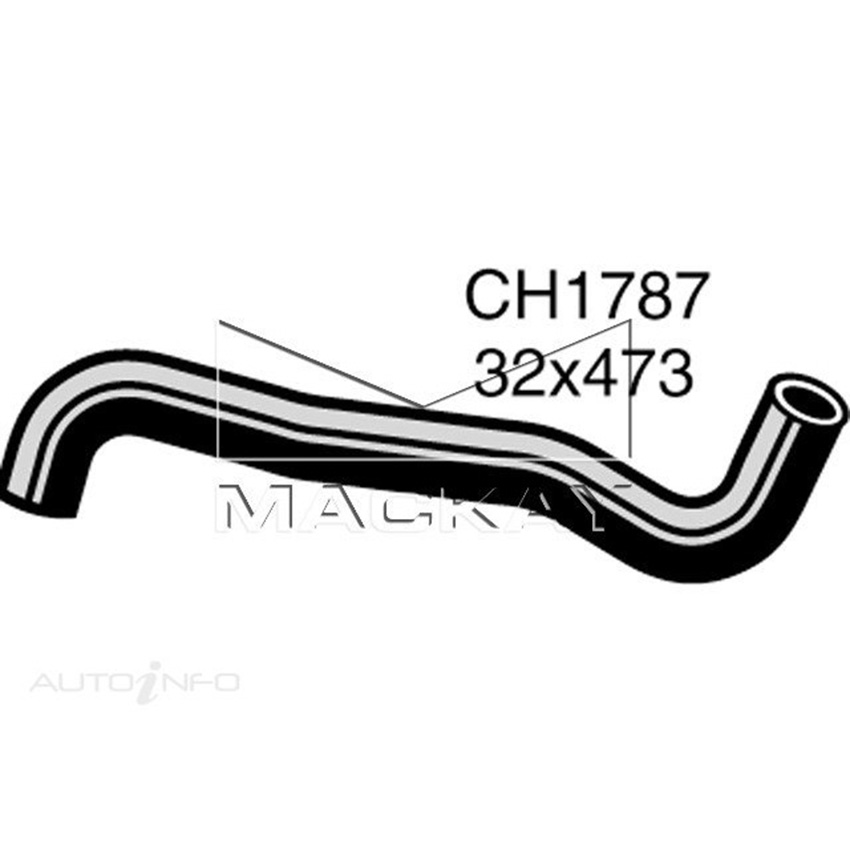 Mackay Radiator Lower Hose For Nissan Pulsar N14 2.0L Petrol Man & Auto CH1787