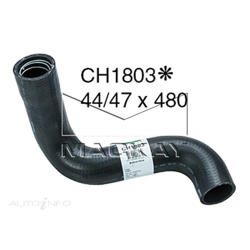 Mackay Radiator Lower Hose For Ford Falcon XG 4.0L Petrol Manual & Auto CH1803