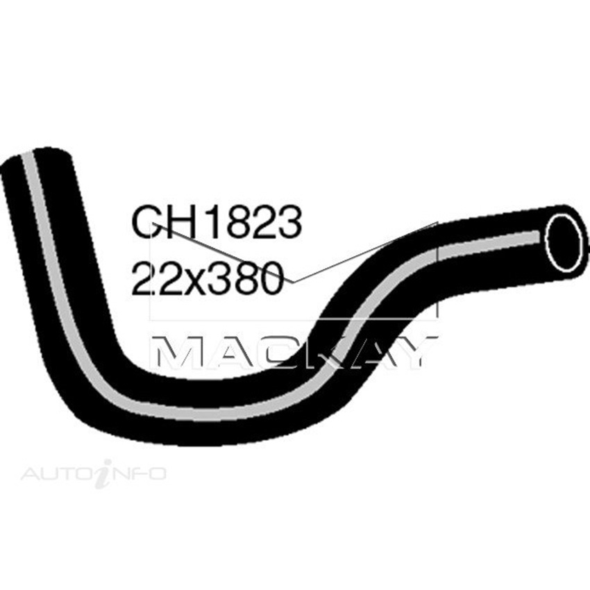 Mackay Radiator Upper Hose For Daihatsu MIRA . 0.7L I3 Petrol Manual/Auto