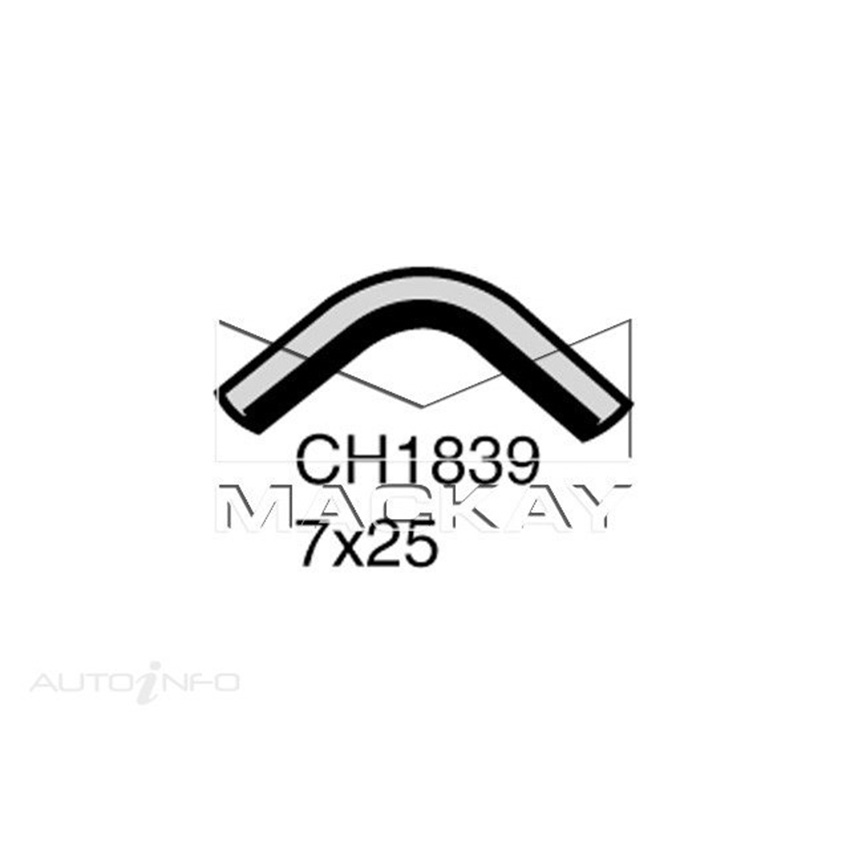 CH1839 Bypass Hose for Toyota Corolla KE38 -55 1979-1981 Mackay