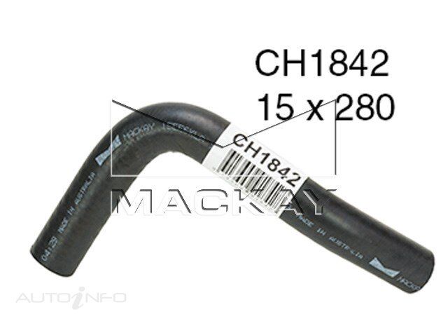 Mackay Heater Hose For Mazda 323 BD BD103 BD105 1.3L/1.5L Petrol E3, E5