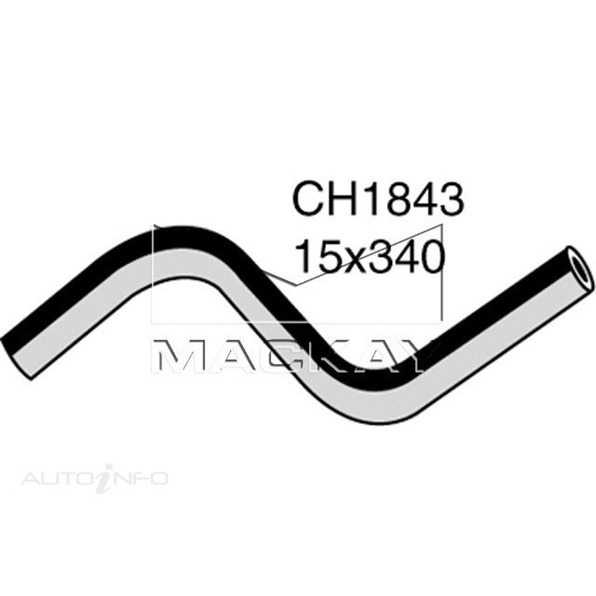 Mackay Heater Hose For Ford Laser KA KB 1.5L Petrol Manual & Auto  CH1843
