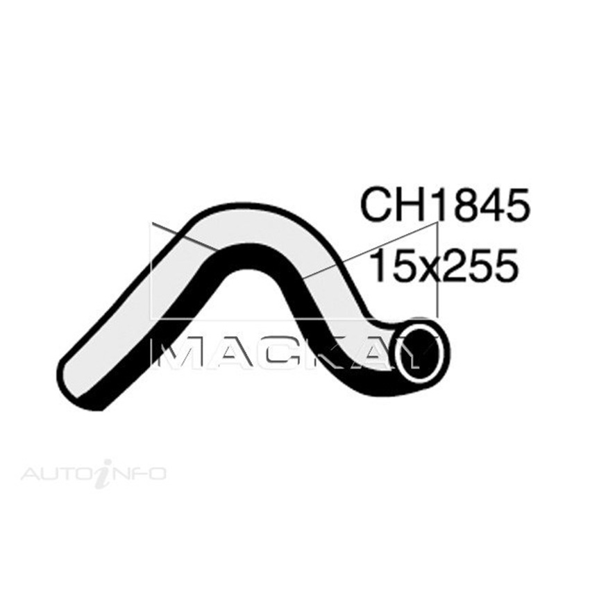 Mackay Heater Hose For Ford Laser KC KE 1.6L Petrol Manual & Auto  CH1845