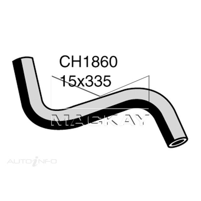 Mackay Heater Hose For Ford Telstar AR AS 2.0L Petrol Manual & Auto CH1860