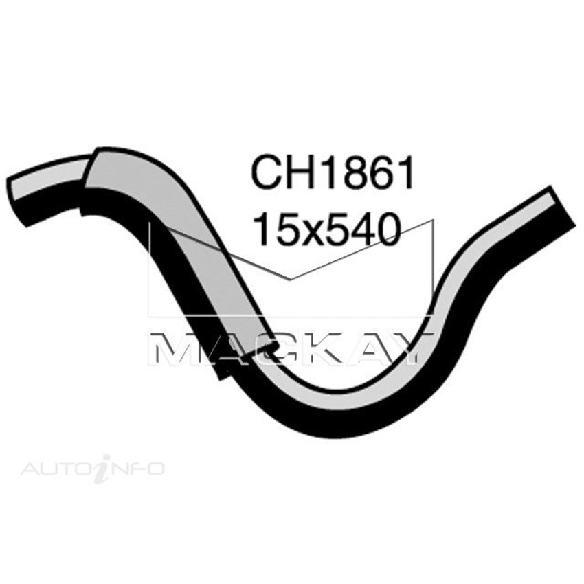 Mackay Heater Hose For Ford Telstar AR AS 2.0L Petrol Manual & Auto  CH1861