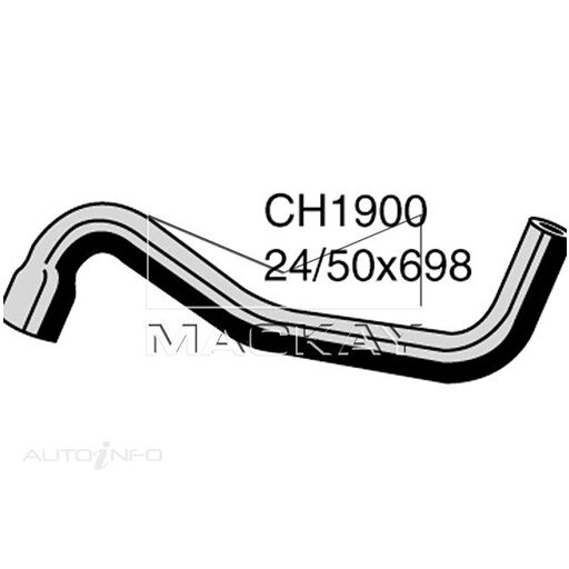 Mackay Radiator Lower Hose For Saab 900 Combi 2.0L B201 4D Sedan/Hatchback