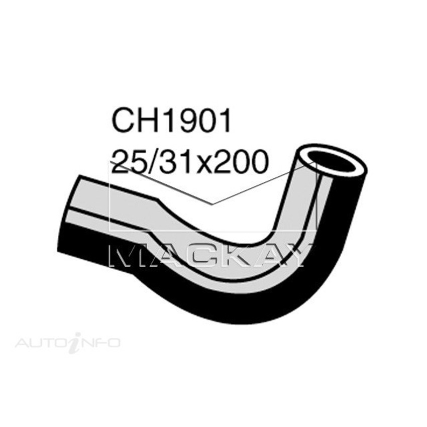 Mackay Bottom Hose For Volvo 140 1967-1968  CH1901
