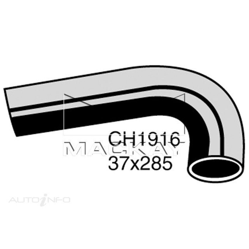 Mackay Radiator Upper Hose For Toyota LandCruiser FJ75R 4.0L Petrol Man & Auto