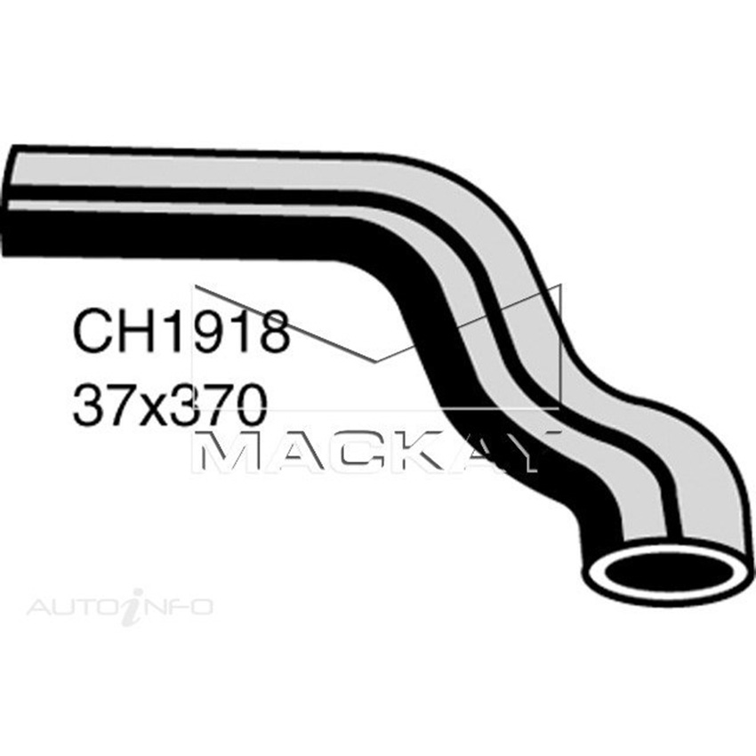  CH1918 Radiator Upper Hose For Toyota LandCruiser HJ45R 3.6L I6 Dsl Man&Auto