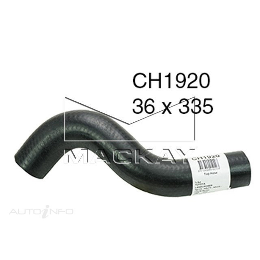 Mackay Radiator Upper Hose For Toyota LandCruiser HZJ75R 4.2L Diesel Man & Auto