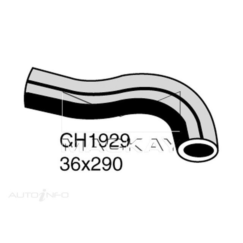 Mackay Radiator Lower Hose For Toyota LandCruiser FJ62R 4.0L Petrol Man & Auto