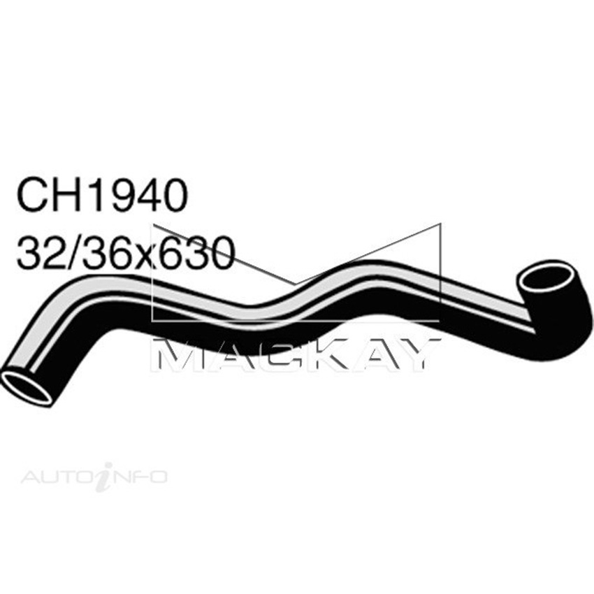 Mackay Radiator Lower Hose For Toyota Hilux LN65R 2.4L Diesel Man/ Auto