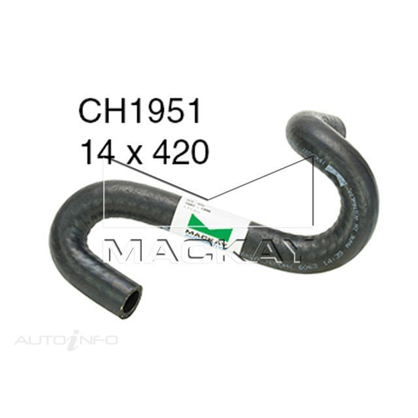 Mackay Heater Hose For Ford Festiva WB 1.3L Petrol Manual & Auto  CH1951
