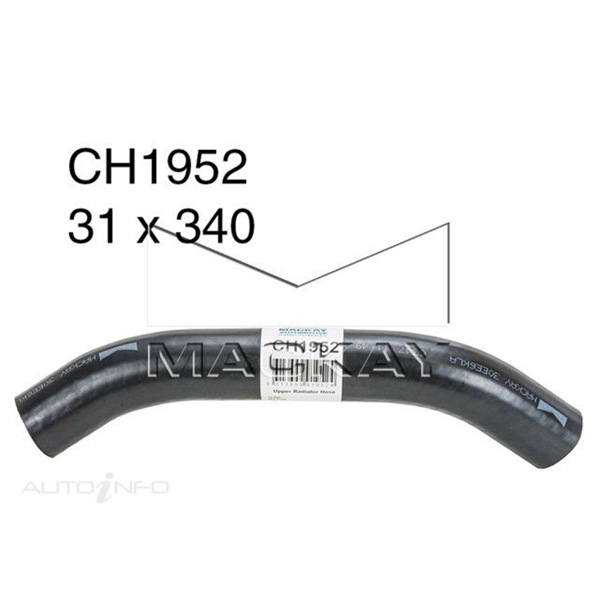 Mackay CH1952 Radiator Upper Hose For Mazda 626 GE 2.5L V6 Petrol Manual/Auto