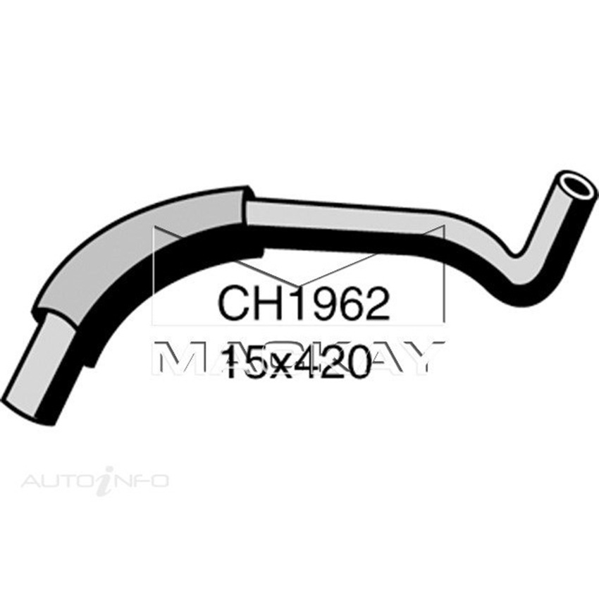 CH1962 Heater Hose For Ford Capri SA 1.6L I4 Turbo Petrol Manual & Auto Mackay