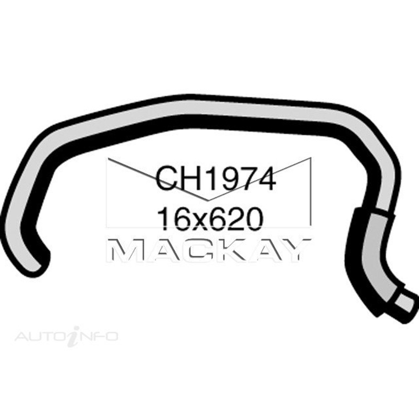 CH1974 Heater Hose for Toyota Camry VDV10R 3.0L V6 Petrol Manual & Auto Mackay