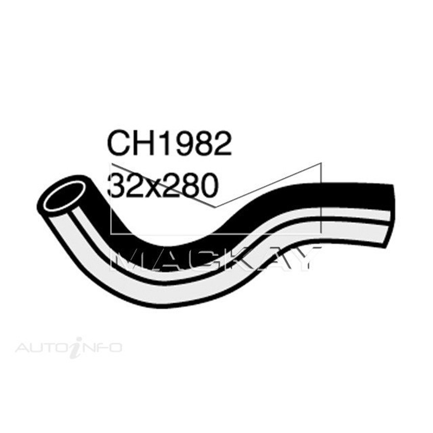 Mackay Radiator Upper Hose For Mitsubishi Triton MJ 2.5L Turbo Diesel Man & Auto