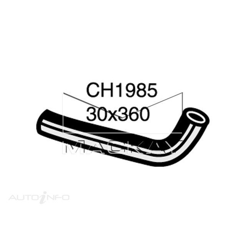  CH1985 Radiator Upper Hose For Mitsubishi Pajero NG 2.5L I4 IC Turbo Dslan