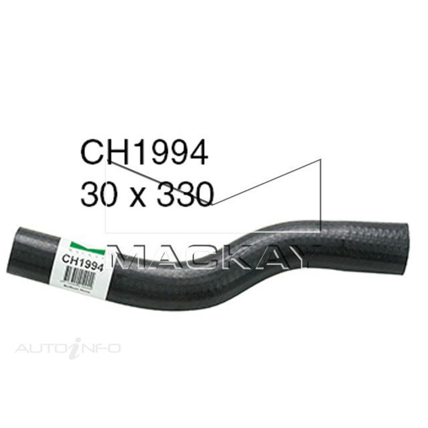 Mackay CH1994 Radiator Lower Hose For Holden Rodeo TF 2.6L I4 Petrol Manual/Auto