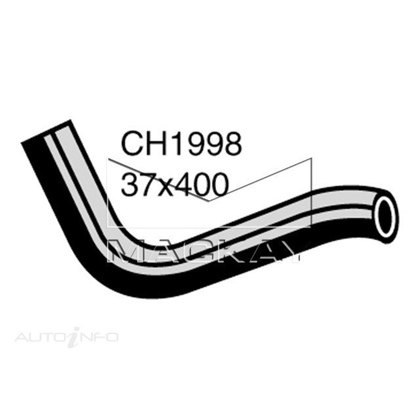 Mackay Radiator Upper Hose For Holden Jackaroo L2 L5 3.2L V6 Petrol Man & Auto