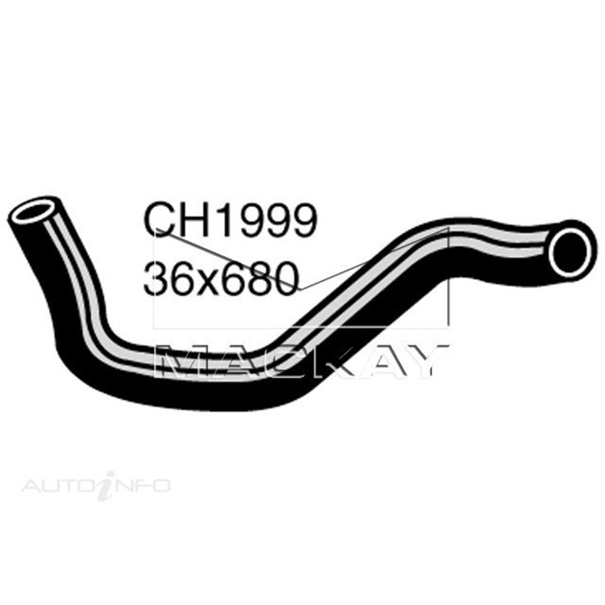 Mackay Radiator Lower Hose For Holden Jackaroo U8 3.5L V6 Ptl Manual/Auto