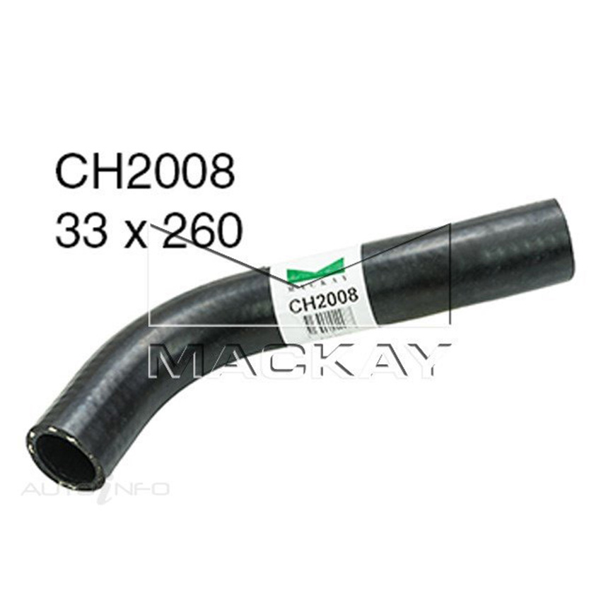 Mackay CH2008 Radiator Upper Hose For Toyota Hiace RZH113R 2.4L I4 Ptl Man&Auto