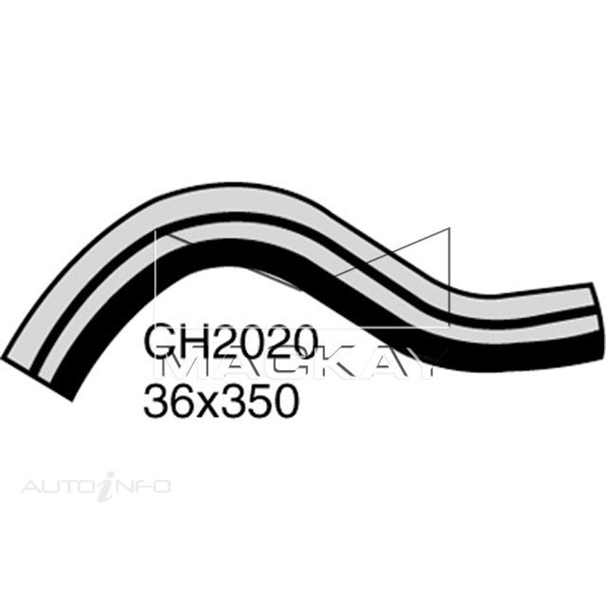 Mackay Radiator Lower Hose For Toyota Tarago TCR10R 2.4L Petrol Man & Auto